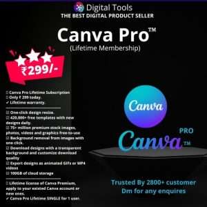 Canva Pro 1 Year Own Email